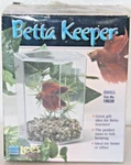 Aquarium, Lees Betta Keeper Hex Kit (4.8"L 3.8"W 5.4"H). Fixed Price $16.56.
