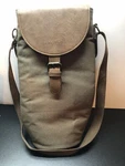 Cork Pops Olive Green Zippered And Insulated Tote Wine Bag /shoulder Strap Nwt. Fixed Price $13.75.