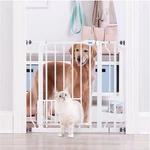 Carlson 29.5 36.5 Extra Wide Dog Gate With Small Pet Door, Walk-through Pres.... Fixed Price $35.99.