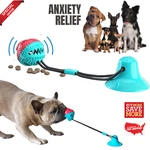 Interactive Dog Toy W/ Treat Dispenser, Keep Them Busy Anxiety Relief. Fixed Price $26.99.