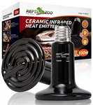 100W Reptile Heat Lamp 2PACK Ceramic Emitter Night Bulbs Repti.... Fixed Price $27.16.