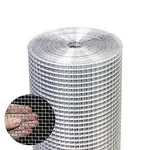 Zevemomo 23GAUGE Silver Mesh Hardware Cloth 1/4' Wire Roll 48"X100' -. Fixed Price $91.47.