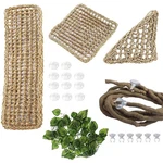 Pinvnby Bearded Dragon Hammock,reptile Lounger Natural Medium, As Shown. Fixed Price $28.31.