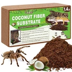 1.4LB Coconut Fiber Substrate For Reptile Bedding Natural Husk Substr.... Fixed Price $16.13.