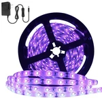 24 Watts Uv Black Light Strip 16.4FT5M 3528 300LEDS 395NM405NM Nonwaterproo. Fixed Price $26.29.