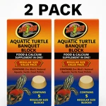 2 Pack Zoo Med Turtle Banquet Food & Calcium Supplement 5 Blocks. Fixed Price $9.33.