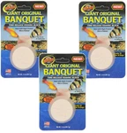 Zoo Med Giant Banquet Block Feeder 3 Pack Time Release Fish Food 10-14 Days. Fixed Price $19.36.