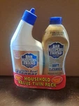 Bar Keeper's Friend Toilet Bowl Cleaner & Soft Cleanser Multi-purpose Combo Pack. Fixed Price $22.95.