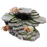 Neeenn Hermit Crab Hideout, Resin Simulation Stone Reptile Cave. Fixed Price $28.64.