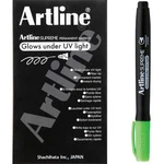 Artline Supreme Marker Green Glows Uv Light Box 12. Fixed Price $32.14.