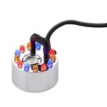 Single Jet Pond Fogger With Floating Ring And 12 Led Lights Transformer. Fixed Price $36.43.