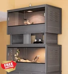 New Age Pet Ecoflex Mojave Reptile Habitat Large 48" Grey Stacker. Fixed Price $97.11.