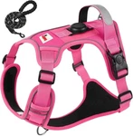 Boldpet Dog Harness With Airtag Holder And Leash Set- No Pull Refle. Fixed Price $55.18.