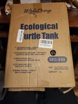 Small Turtle Tank Aquarium, Acrylic MO-390 Moon Orange Drain Plug. Fixed Price $19.99.
