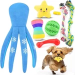 Loyee Puppy Toys 8 Pack For Small Dogs, Luxury Chew With Squeaky Plush. Fixed Price $19.54.