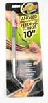 Zoo Med Angled Stainless Steel Feeding Tongs 10" New Package. Fixed Price $9.99.