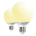 Koheopt G25 Led Globe Light BULBS,120V 5W(60W Equivalent), Pack, 3000K. Fixed Price $9.99.