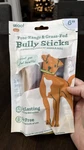 Woof Bully Sticks 6" Dog Treats Exp 12/2028. Fixed Price $5.99.