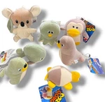 Vintage Coloroo Zoo Tub Time Plush Lot Of 7 Mattel Nwt Penguin Koala Turtle. Fixed Price $62.99.