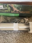 Hygger Zoo Reptile Light Fixture Burned Bulb. Fixed Price $24.98.