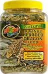 Zoo Med Natural Juvenile Bearded Dragon Food +vitamins & Minerals 10-OZ 3 Pack. Fixed Price $20.49.