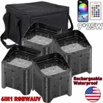 9X25W IP65 Waterproof Rgbwa Uv Led Par Light App Control Outdoor Stage Event Dj. Fixed Price $250.99.
