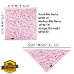 Gofshy 4PCS Floral Bandanas Spring Summer Girl Dogs Medium Large Gift. Fixed Price $20.00.