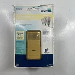 Leviton IPS02 Decora Auto-on Universal Motion Sensor, Ivory, New Open Package. Fixed Price $19.99.