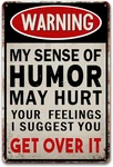 Bestylez Funny Garage Sign Man Cave Vintage Metal For Home Bar Black Red. Fixed Price $14.75.