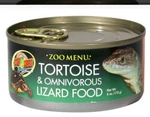 Lot 3 Zoo Med Land Tortoise Omnivorous Lizard Wet Food - 6 Oz. Fixed Price $14.99.