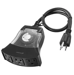 Fosmon Outdoor Timer Outlet Waterproof, 3 / 1 Pack, White. Fixed Price $26.99.