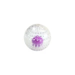 Petstages Nubbiez Treat Dispenser And Squeak High Bouncing Dog Ball Purple Large. Fixed Price $13.99.