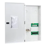 Icc 28" Metal Structured Wiring Media Enclosure Voice Data Video Modules W/ Door. Fixed Price $129.99.