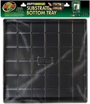 Zoo Med Substrate Bottom Tray For Reptibreeze Terrariums Black 18" X. Fixed Price $26.59.