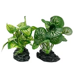 Smoothedo-pets Aquarium Plants Betta Fish Tank Small, A-2PCS Set/green. Fixed Price $11.75.
