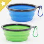 New Slson Collapsible Bowls, 2 Pack Water And Food For Cats Dogs. Fixed Price $17.99.