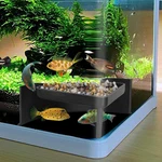 Cplike Underground Aquarium Cave With Viewing Window 2-HOLE Corner Fish Tank. Fixed Price $22.99.
