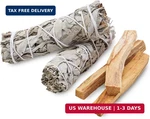 Jl Local Smudge Kit Refill - White Sage & Palo Santo For Smudging, Healing, Smok. Fixed Price $16.48.