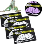 Dqitj 4 Pcs Quick Uvb Sensor, Reptile Tester Heating Lamp Photochromic. Fixed Price $11.88.