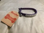 Bingpet Adjustable Purple Cat Collar Diamante/rhinestone With Bell. Fixed Price $12.99.