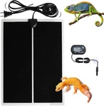Mq Reptile Terrarium Heat Pad With Lcd Digital Aquarium Thermometer, 6 X 11IN Po. Fixed Price $19.64.