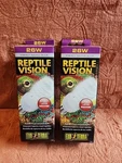 (2) Exoterra Reptile Vision Spectrum 26W PT2346. Energy Saving Bulbs. New. Fixed Price $18.70.