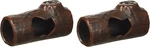 Zoo Med Ceramic Betta Logs Sinking Small Den Hide Out Ornament FA-50 X2. Fixed Price $14.79.