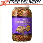 Flukers Tortoise Diet, Large Pellet Food, Land Turtle Formula, 3.5 Lbs. Fixed Price $27.97.