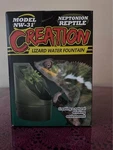 Neptonion Reptile Creation Lizard Water Fountain (model NW-31) (brand New). Fixed Price $38.00.