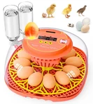 12 Incubator For Hatching Eggs, Smart Temperature And Humidity Control, A.... Fixed Price $60.60.