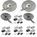 MP22YA Electric Range Burner Element Unit Set With 330031 Black. Fixed Price $44.41.