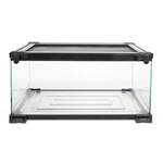 Zilla Quickbuild Reptile 10 Gallon Glass Terrarium Habitat With Bedding Tray .... Fixed Price $122.21.