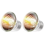 Nbiiuyige 50W Reptile Heat Lamp Uva Uvb 2 Pack. Fixed Price $13.99.