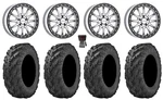 Raceline Alpha Bdlk 17" Wheels Si +40MM 30" Reptile Tires UFORCEU10PRO/U10XLPRO. Fixed Price $1756.64.